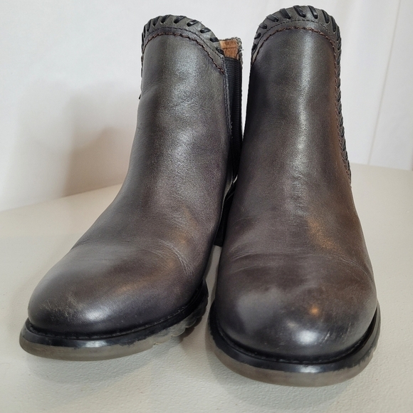 Pikolinos Leather Andorra Chelsie Ankle Pull-On Boot Block Heel - 36 US 5.5/6 - Picture 3 of 16